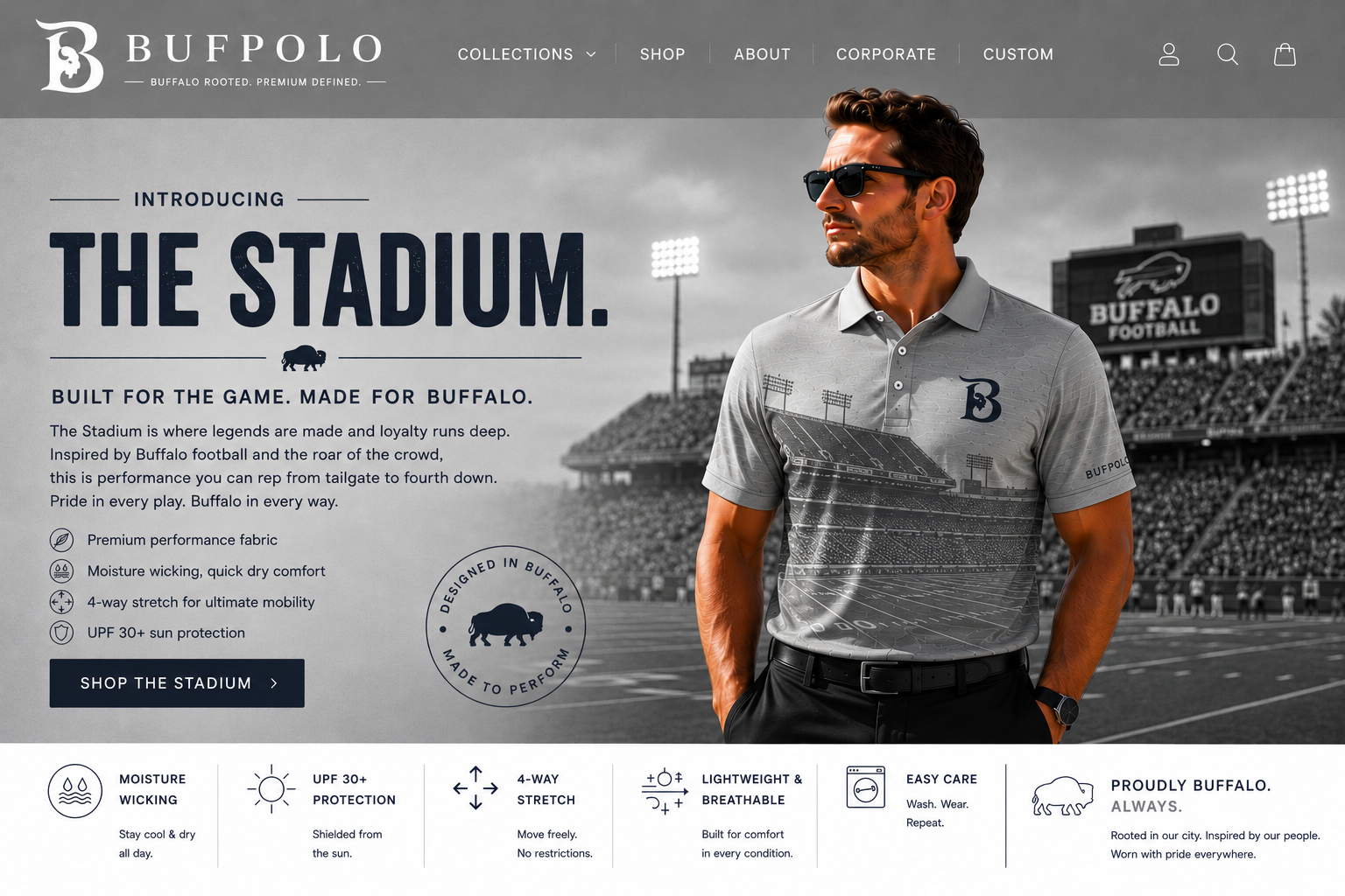 THE STADIUM