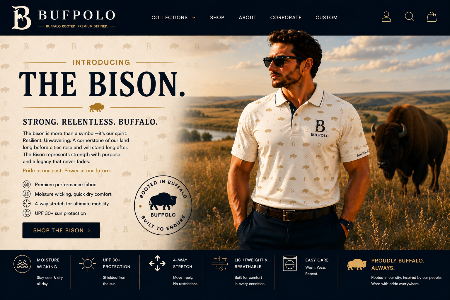 THE BISON